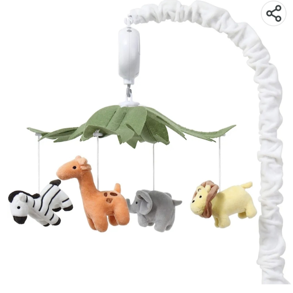The Peanutshell safari animal mobile